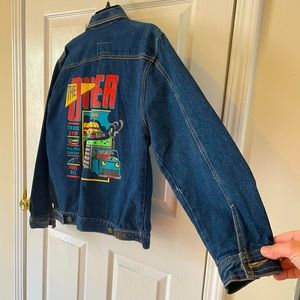 Tiger Bay blue Jean jacket like brand new large rn67891 100% cotton